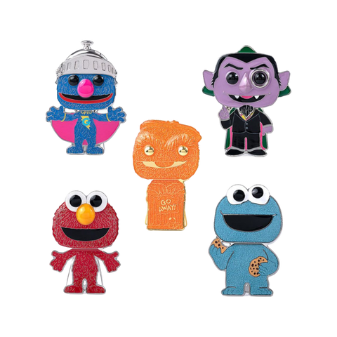Sesame Street - 4" Pop! Enamel Pin asst