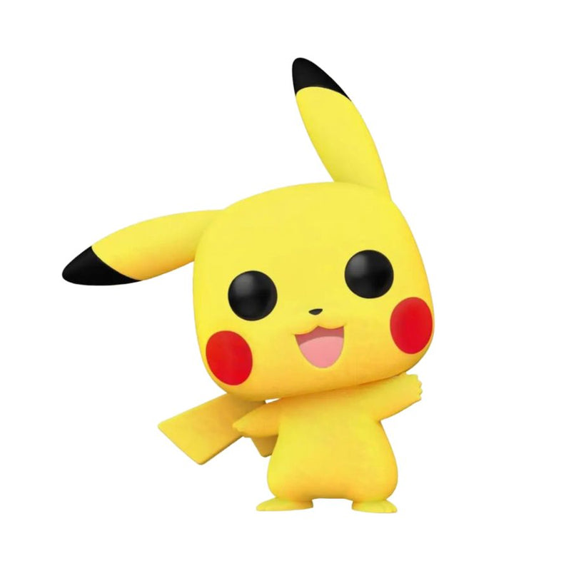 Pokemon - Pikachu Waving Flocked Pop! RS