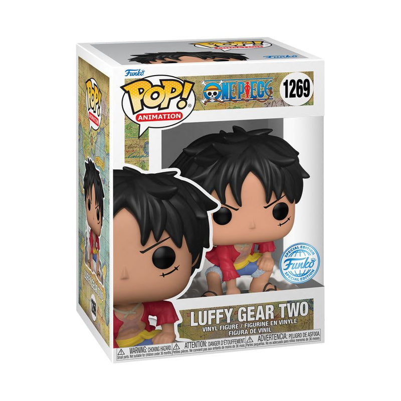 One Piece - Funko Pop! Figure - Luffy Gear Two Special Edition (1269)
