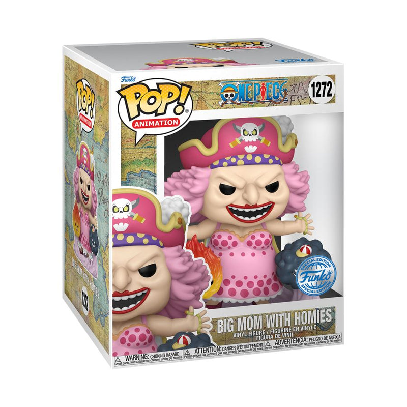 One Piece - Big Mom w/Homies 6" Pop! RS