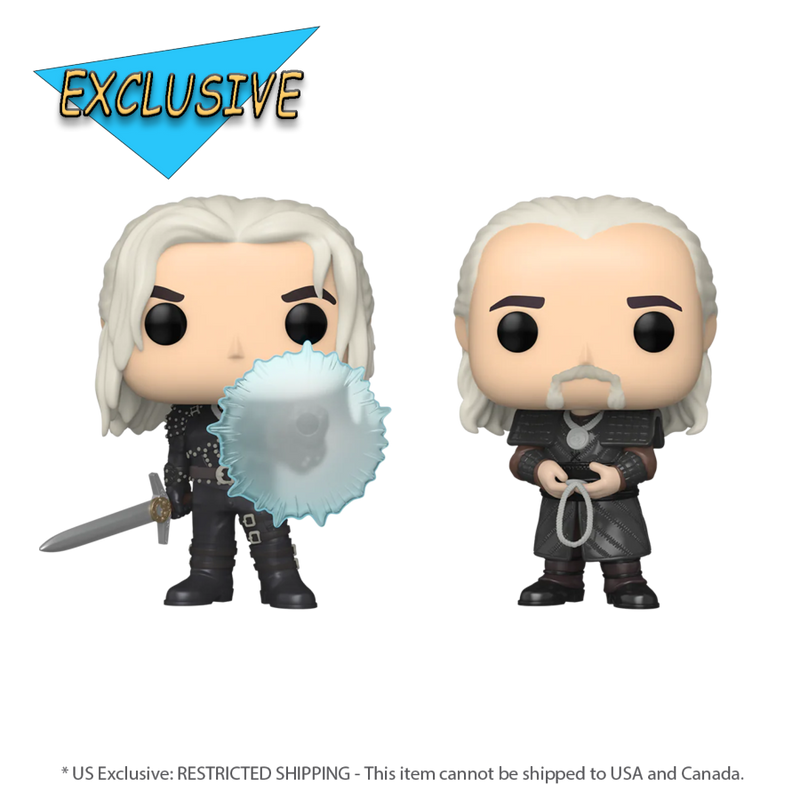 The Witcher (TV) - Geralt & Vesemir Pop! 2Pk RS