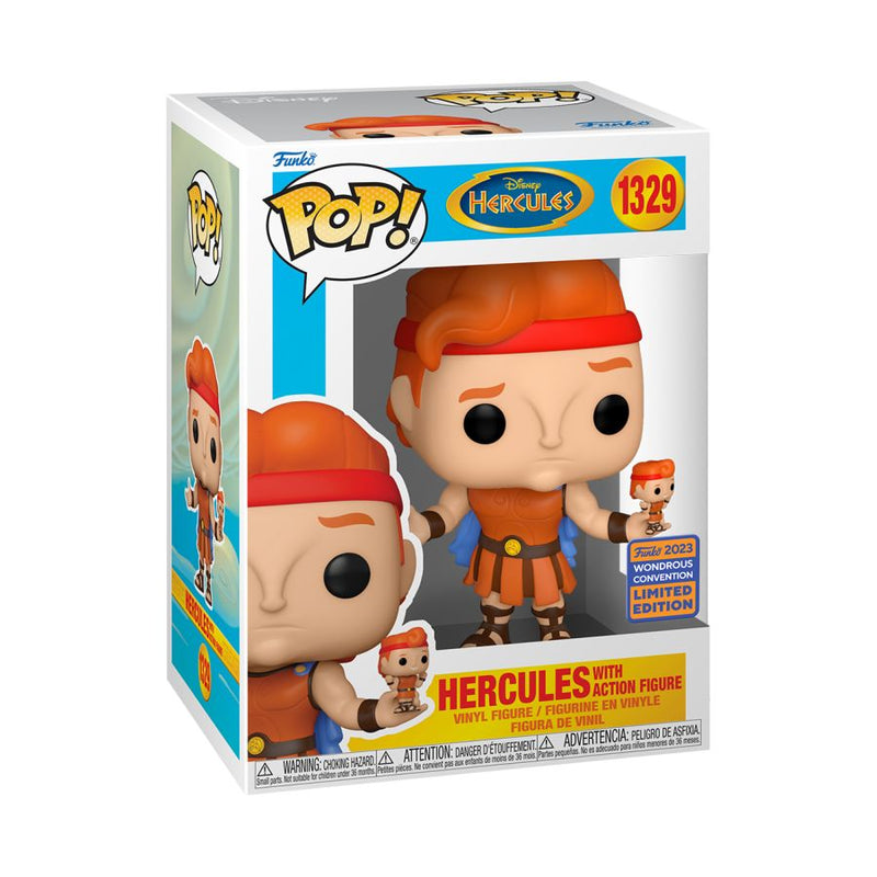 Hercules - Hercules w/action figure Pop! WC23