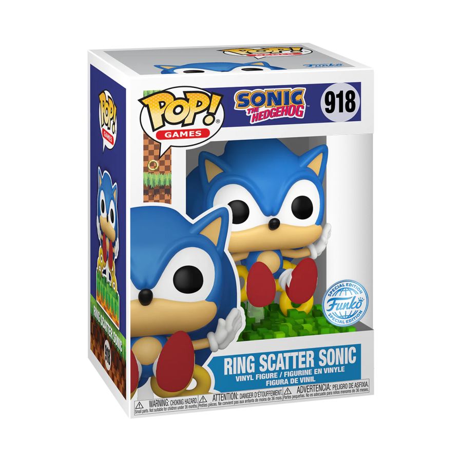 Sonic - Ring Scatter Sonic Pop! RS