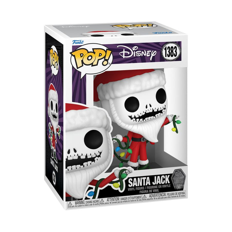 The Nightmare Before Christmas 30th Anniversary - Santa Jack Pop!