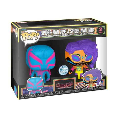 SpiderMan: AtSV - 2099&India POP BKLT Pop! 2PK RS