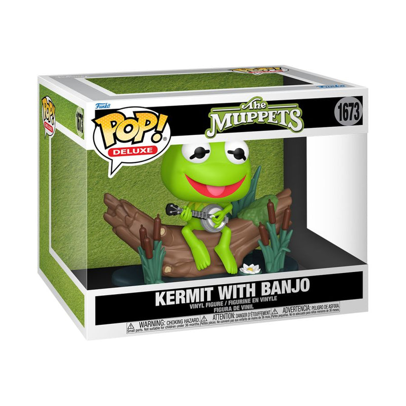 Muppets - Kermit w/Banjo Pop! Deluxe