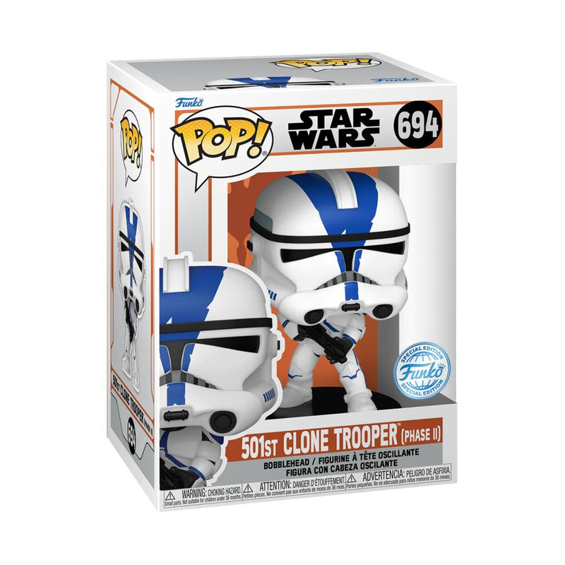 Star Wars: Mandalorian - 501st Clone Trooper (Phase II) Pop! RS