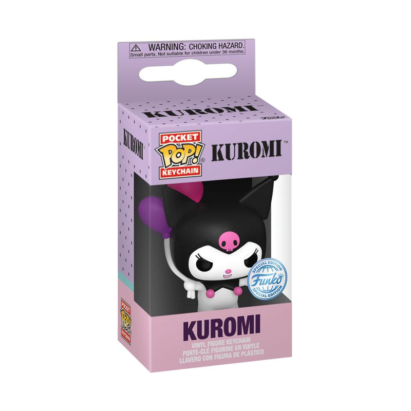 Hello Kitty - Kuromi (Balloons) Pop! Keychain RS