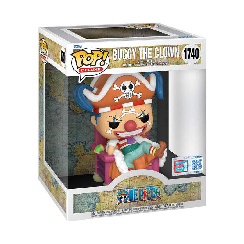 One Piece - Buggy on Throne DLX NYCC2024 Excl Pop!