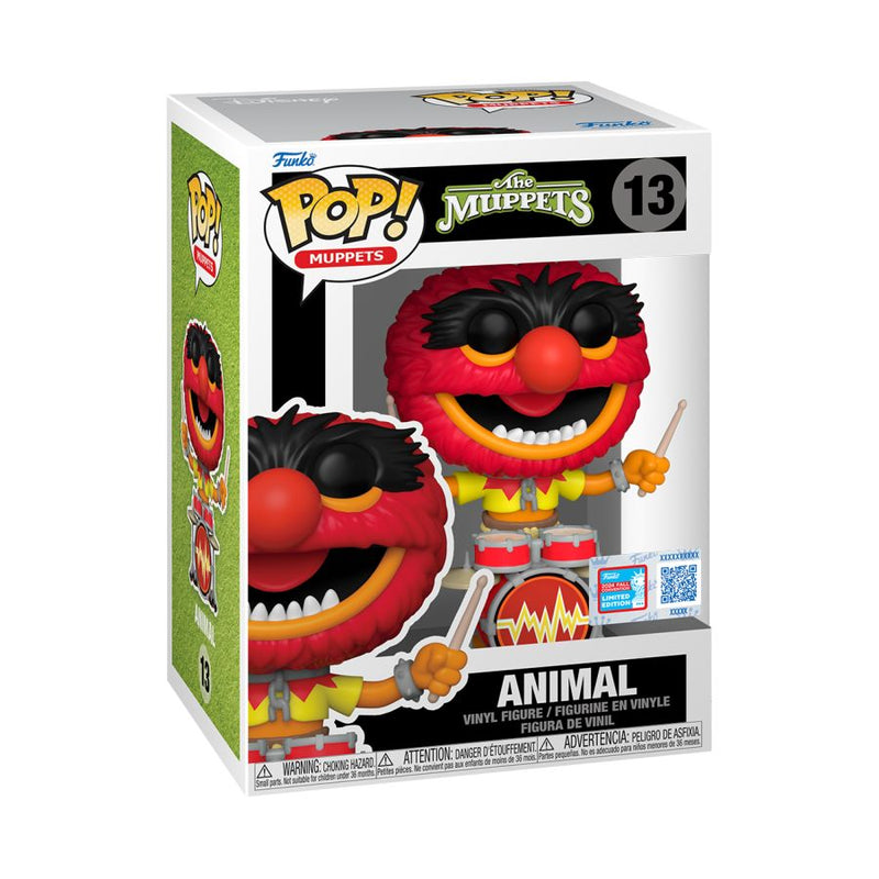 Muppets - Animal on Drums NYCC2024 Excl Pop!