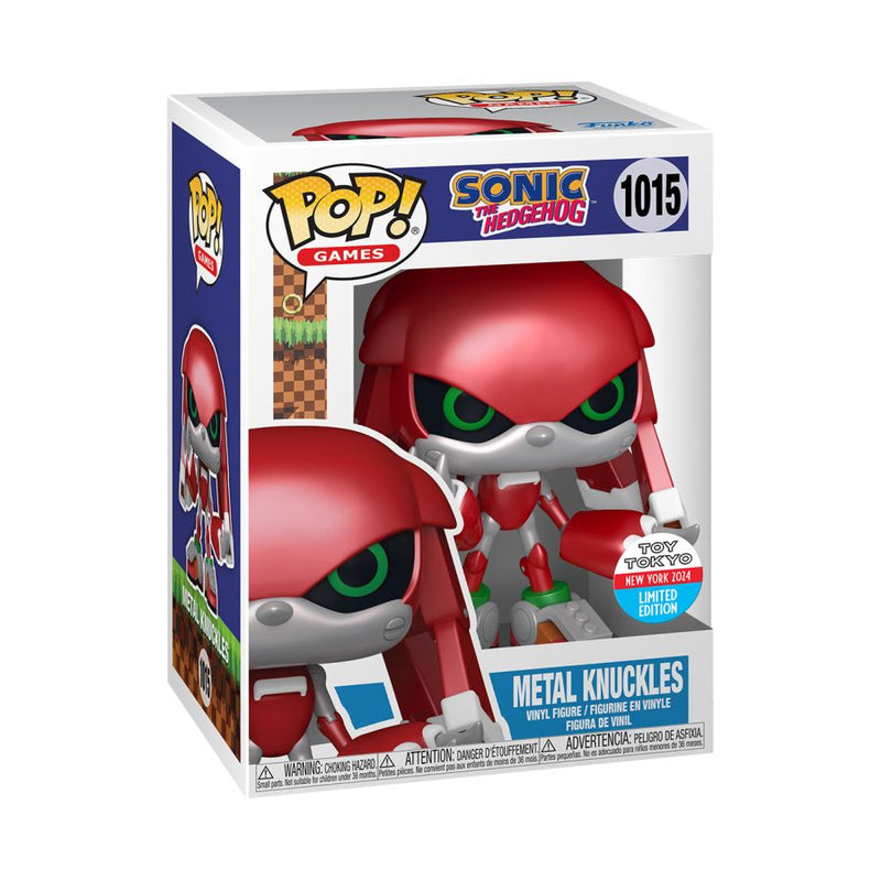 Sonic - Metal Knuckles NYCC2024 Excl Pop!