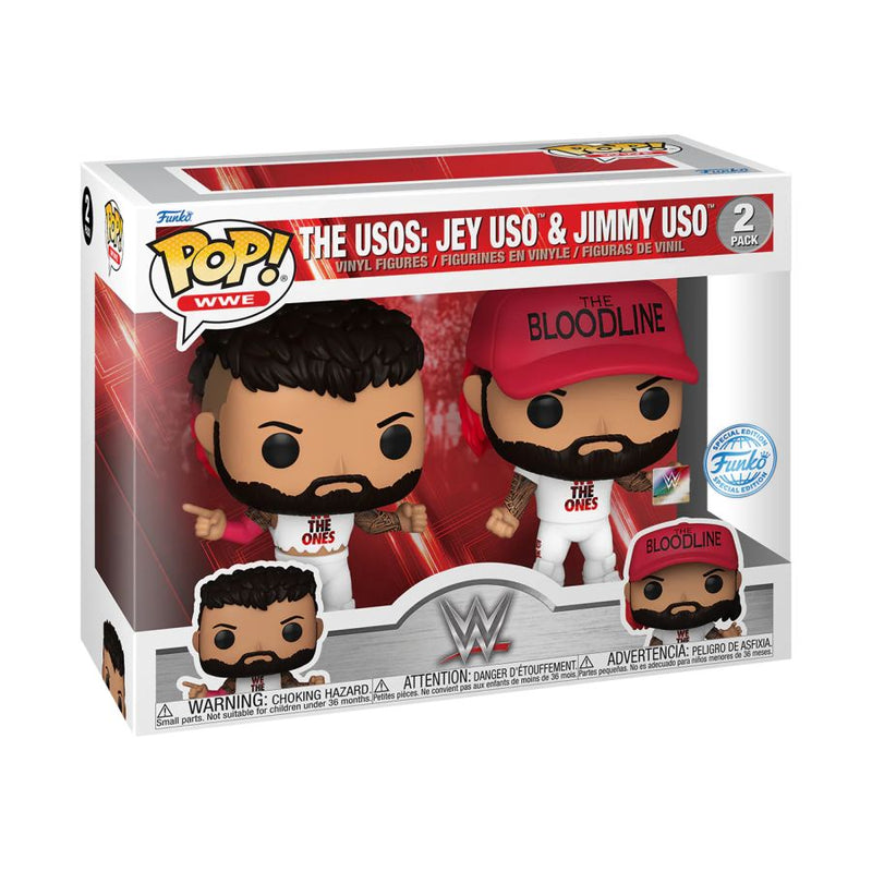 WWE - Uso Brothers (Wrestle Mania 39) Pop! 2 Pack