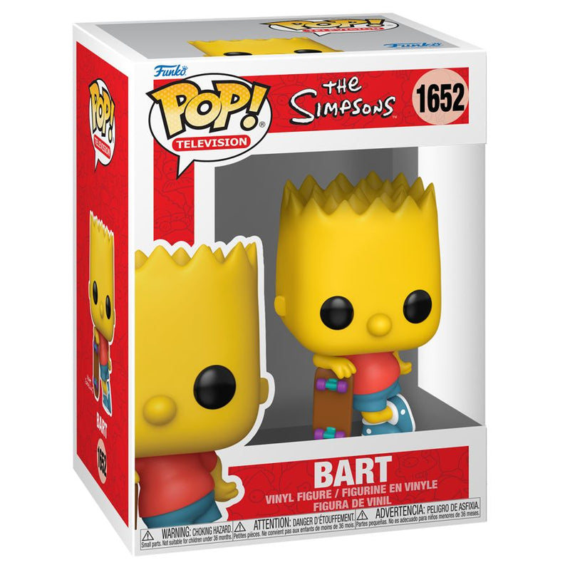 Simpsons - Bart w/Skateboard Pop!