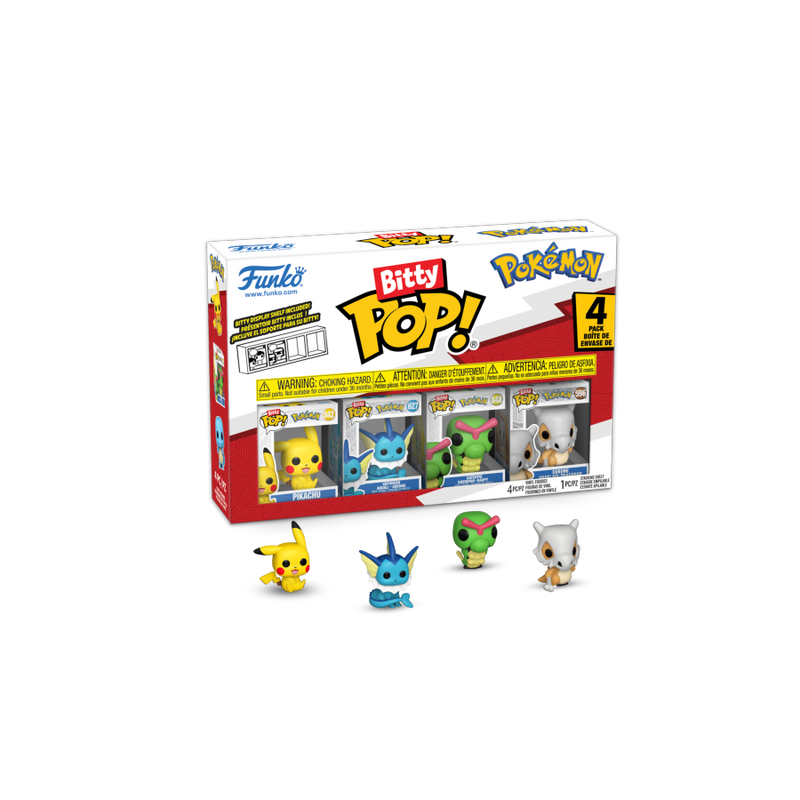 Pokemon - Pikachu Bitty Pop! 4PK