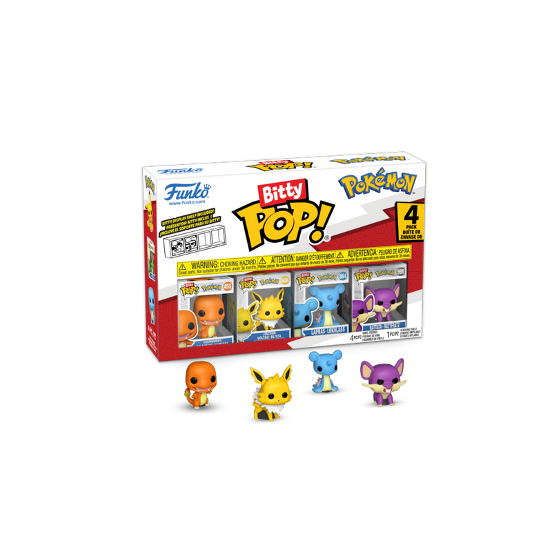 Pokemon - Bitty Pop! - Charmander 4PK