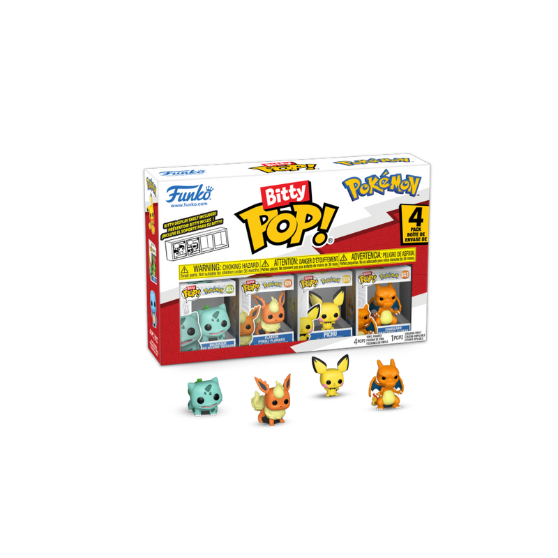 Pokemon - Bulbasaur Bitty Pop! 4PK