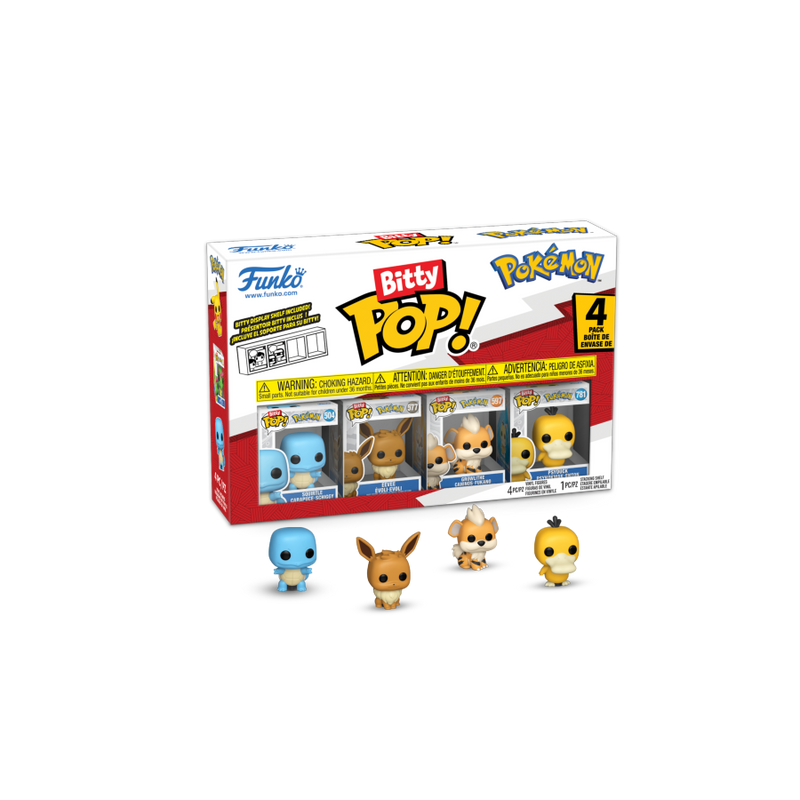 Pokemon - Squirtle Bitty Pop! 4PK