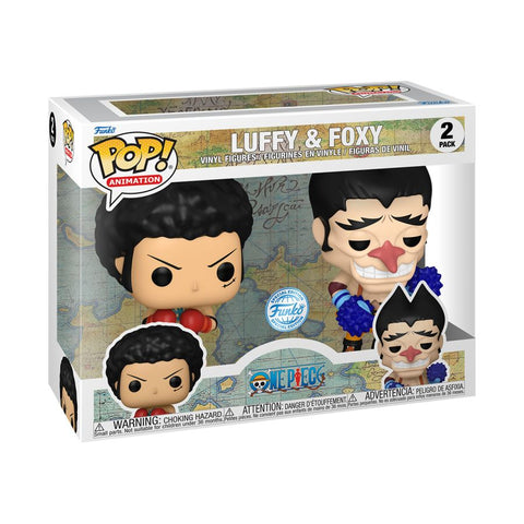 One Piece - Luffy & Foxy Pop! 2PK RS
