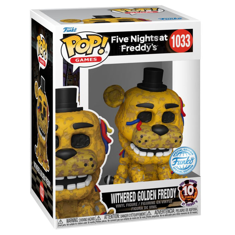 Five Nights At Freddy's - Withered Golden Freddy Pop!