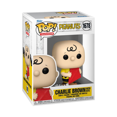 Peanuts - Charlie Brown w/Kite Pop!
