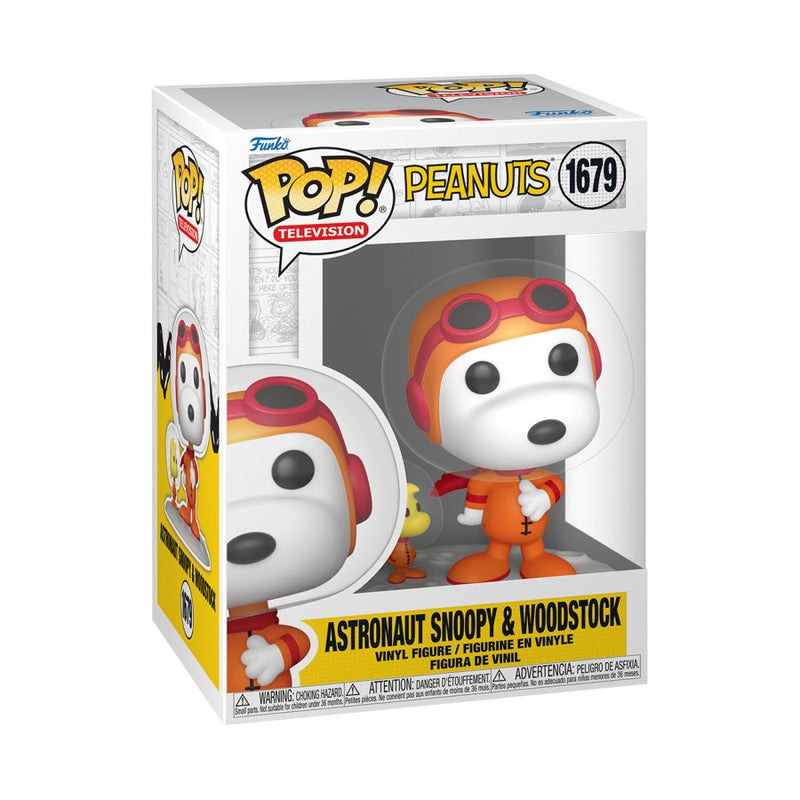 Peanuts - Astronaut Snoopy w/Woodstock Pop!
