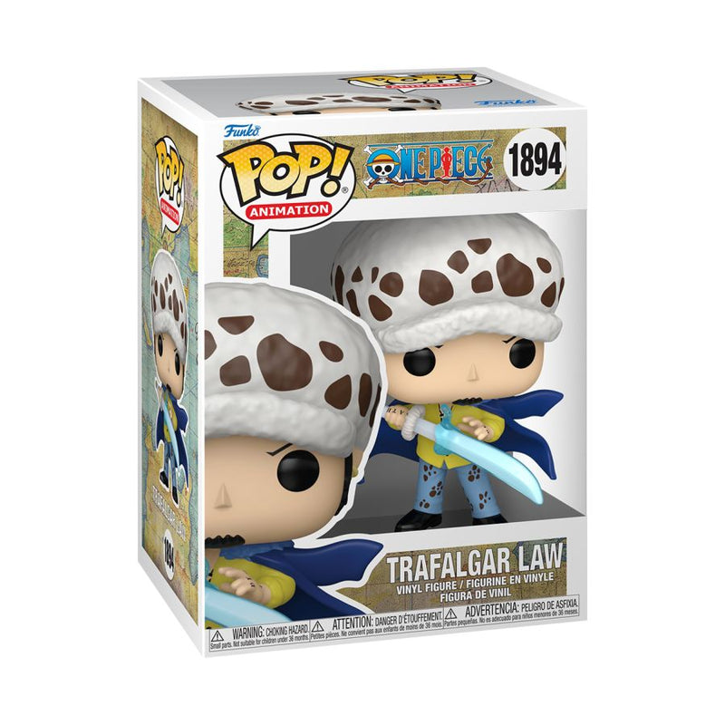 One Piece - Trafalgar Law w/Blue Anesthesia Pop!