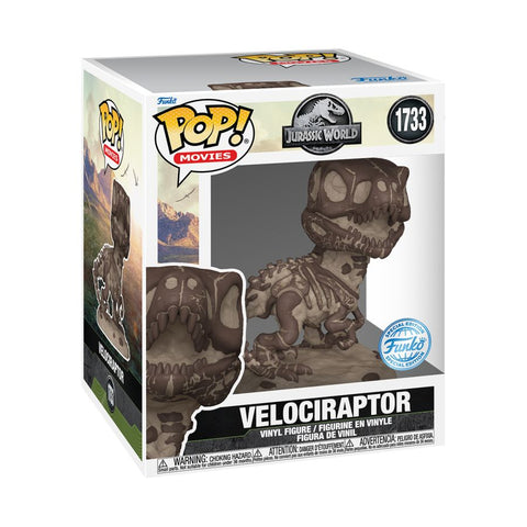 Jurassic Park - Velociraptor Fossil 6" Pop!