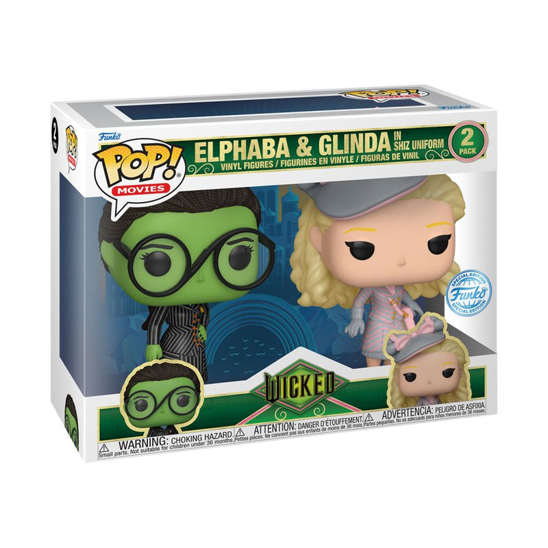 Wicked (2024) - Glinda & Elphaba in Shiz University Pop! 2PK