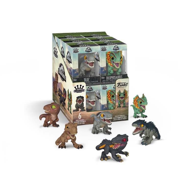 Jurassic Park - Mini Vinyl Figures ASST (12ct)