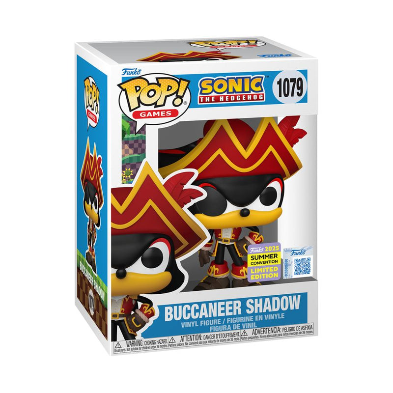 Sonic - Buccaneer Shadow SDCC/Summer 2025 EXC Pop!