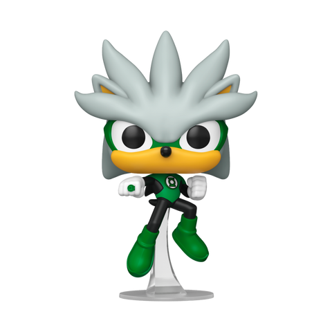 Justice League X Sonic the Hedgehog - Funko Pop! Figure - Silver as Green Lantern