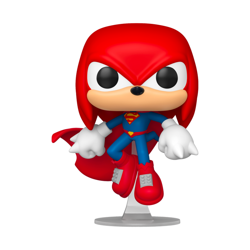 Justice League X Sonic the Hedgehog - Funko Pop! Figure - Knuckles as Superman