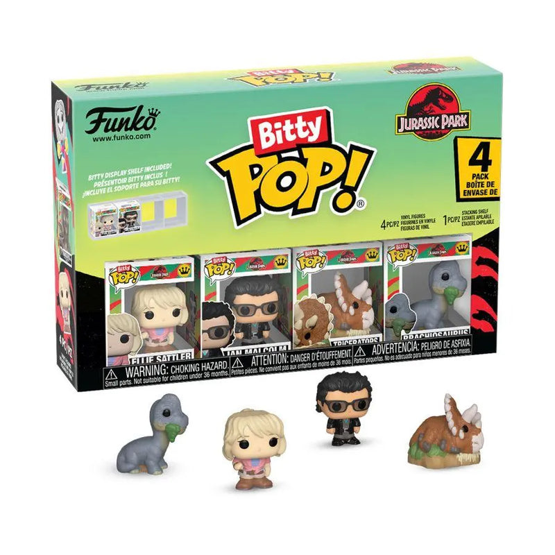 Jurassic Park - Triceratops Bitty Pop! 4PK