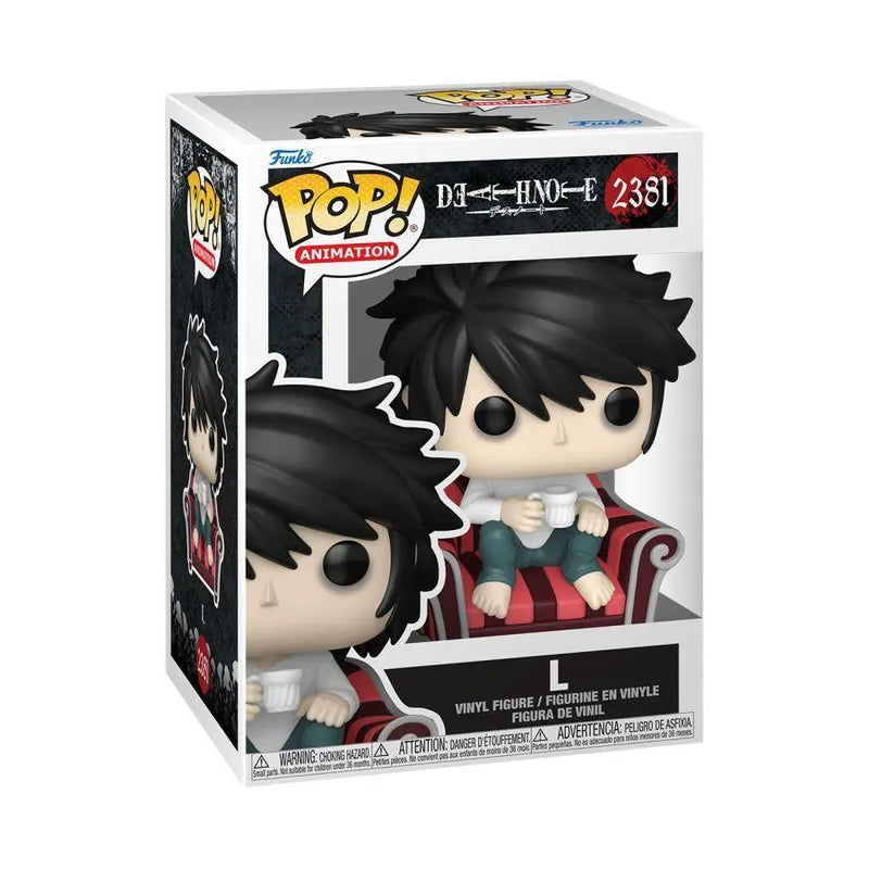 Death Note - L on Chair Pop!