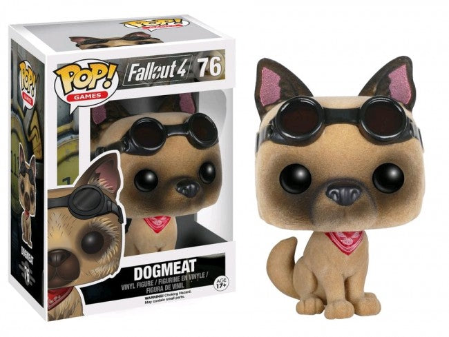 Dogmeat- POP! Figure - Fallout 4 Flocked (76)