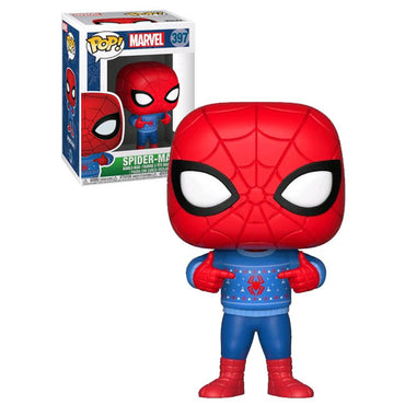 Funko Pop Spider-Man Christmas Sweater #397 Marvel Holiday