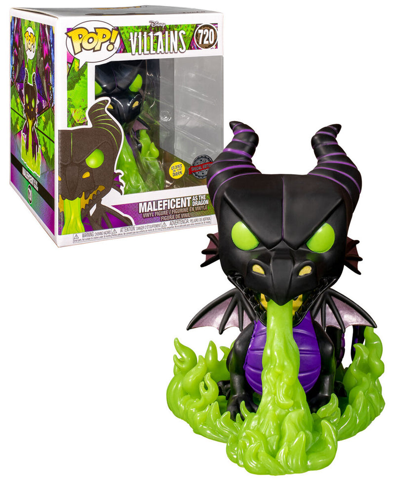 Maleficent as the dragon - Funko Pop! Disney Villains Special Edition GLOW (720)
