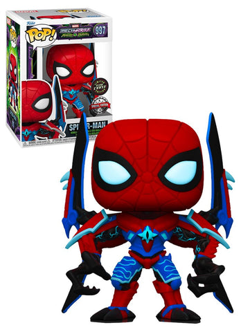 Marvel Mech Strike - Funko Pop! Figure - Spider-Man Special Edition GLOW CHASE (997)