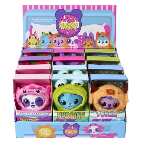 Fuzzy Wuzzy Onezie - Assorted
