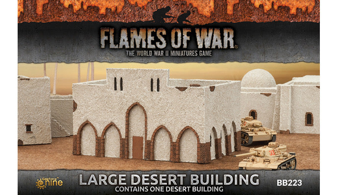 Battlefield in a Box - Large Desert Building