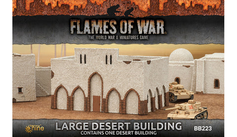 Battlefield in a Box - Large Desert Building