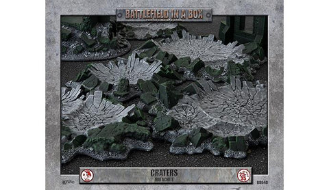 Battlefield in a Box - Gothic Battlefields - Craters - Malachite (x5)