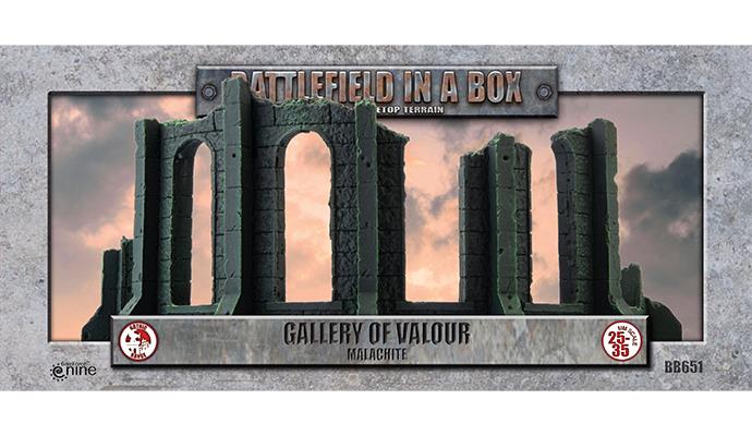 Battlefield in a Box - Gothic Battlefields - Gallery of Valour - Malachite (x1)