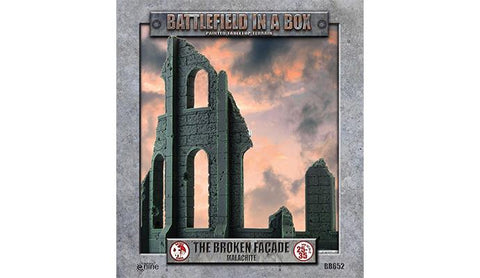 Battlefield in a Box - Gothic Battlefields - Broken Facade - Malachite (x2)
