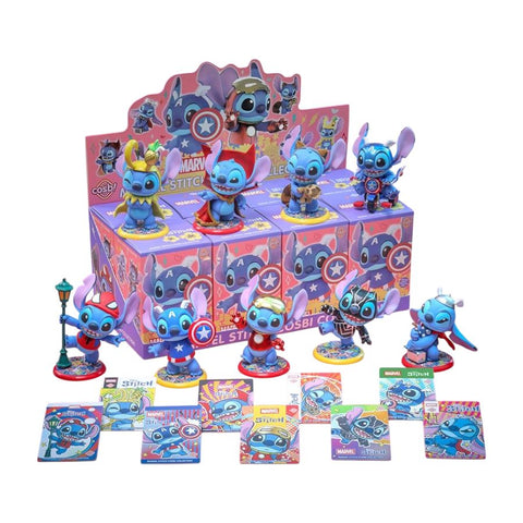 Marvel - Stitch as Marvel Characters Cosbi Collection