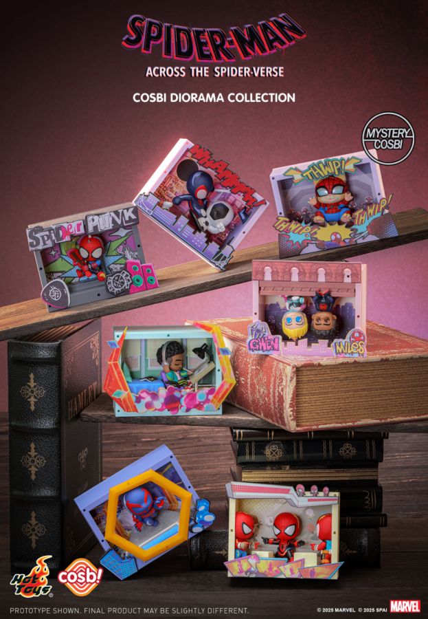 Cosbi - Spider-Man: Across the Spider-Verse - Mini Diorama Blind Box