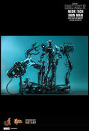 Iron Man - Neon Tech with Suit-up Gantry  1:6 Scale Action Figure