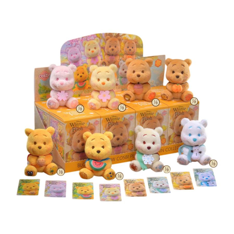 Winnie the Pooh - Bloom to Snow Cosbi Plush Keychain Collection
