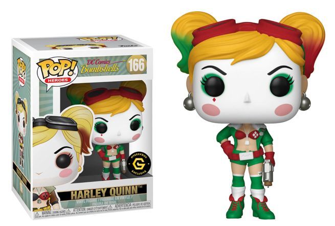 DC Comics Bombshells - Funko POP! Figure - Harley Quinn (166)