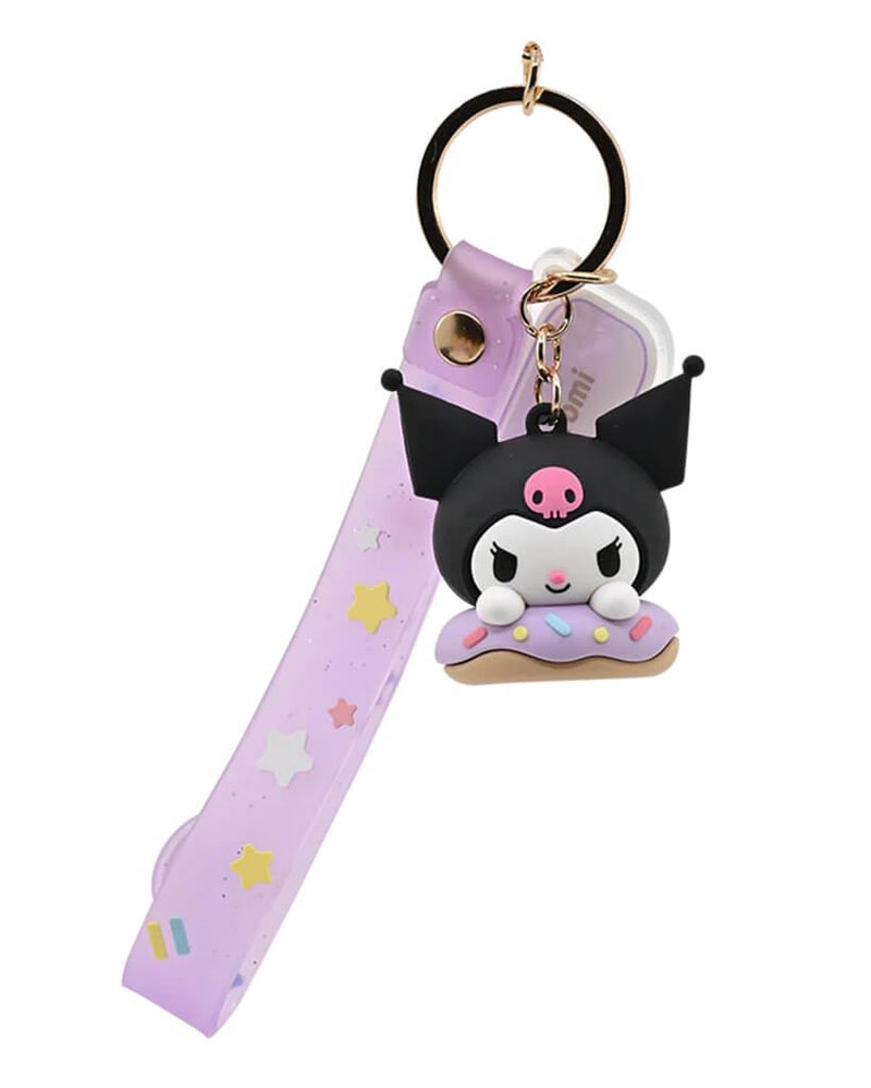 HELLO KITTY - Keychain w/handstrap - Donuts
